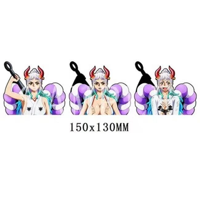 Luffy/Zoro/Nami 3D gradient stickers