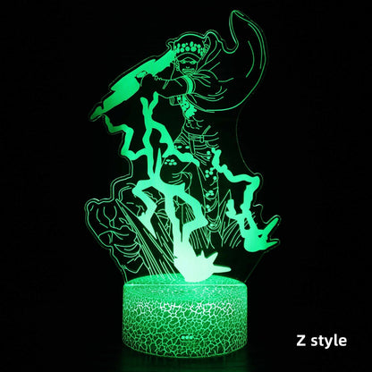 Luffy/Zoro/Sanji Acrylic Panel Character Night Lights