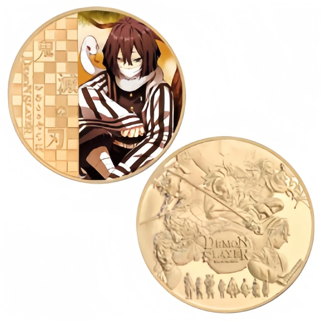 Kamado Tanjirou Bank Official 24K Gold Collection Commemorative Coins