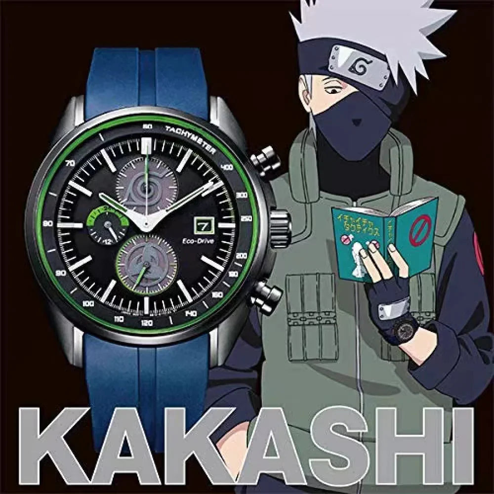 Hatake Kakashi Mens Watches Analog Quartz Sports Unisex Watch 100M Waterproof