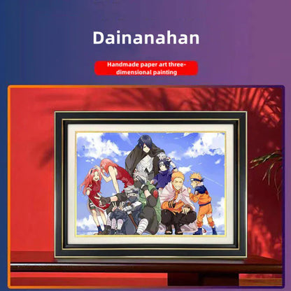 Dainanahan handsome cartoon handicraft 3D drawing