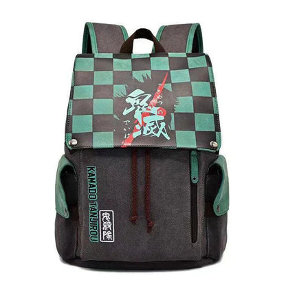 Tanjirou/Nezuko/Zenitsu/GiyuuSturdy Oversized Capacity Backpack