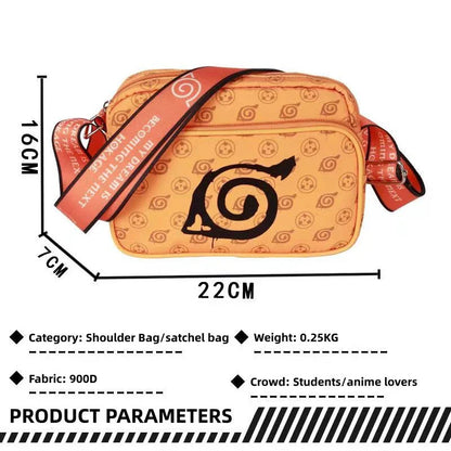 Uzumaki small single shoulder bag bag students Satchel capacity is sufficient