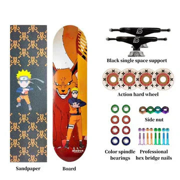 Boruto/Sarada Skateboard Professional skateboard Exquisite pattern skateboard