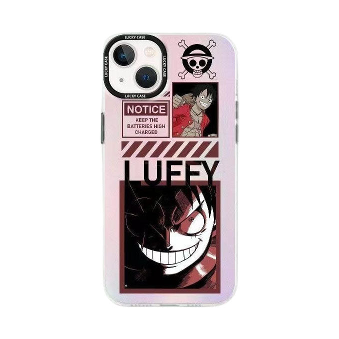 Luffy/Zoro/Shanks iPhone silicone crash-resistant phone case