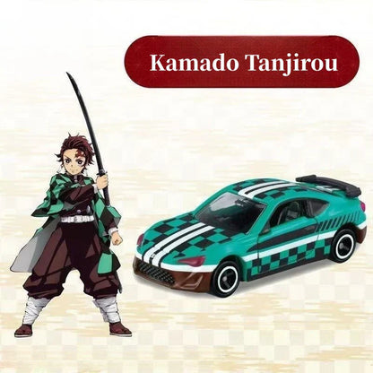 Tanjirou/Nezuko/Zenitsu alloy car model Sports car Jeep Off-road vehicle toy