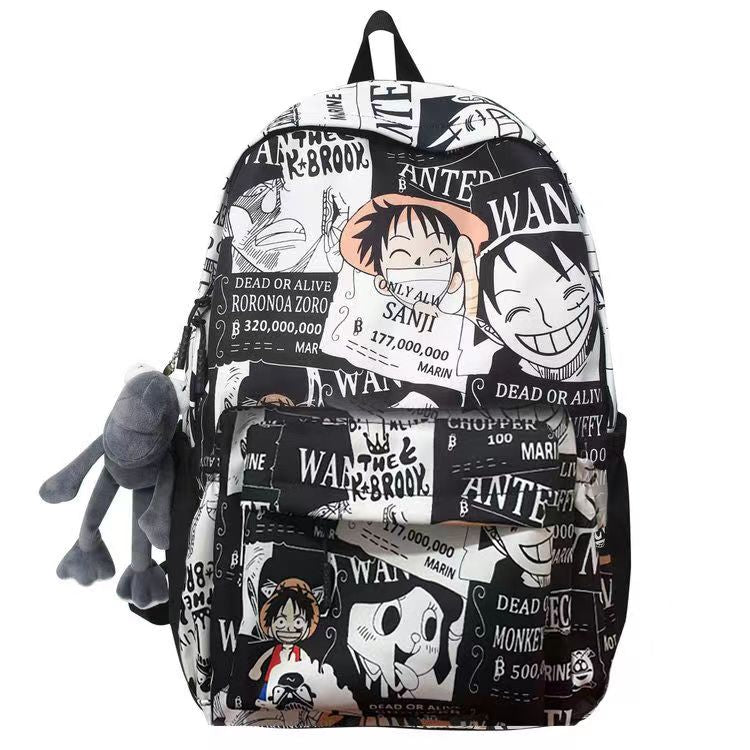 Luffy Sturdy Oversized Capacity Backpack (Suitable for school, travel, work)