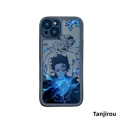 Tanjirou/Zenitsu Apple exquisite Trend Silicone Anti-collision phone case