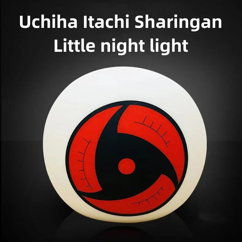 Uchiha Itachi Sharingan small night light three colors switch at will