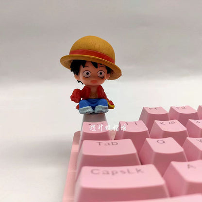 Luffy/Zoro/Nami Character doll mechanical keyboard keycap