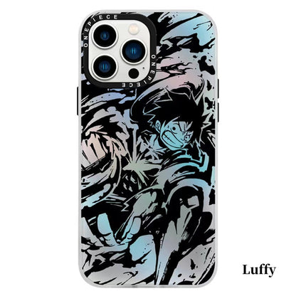 Luffy/Zoro iPhone exquisite Trend Silicone Anti-collision phone case