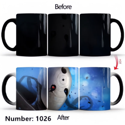 Uzumaki/Sasuke Color-Changing Mug Ceramic Heated Water Gradient Magic Coffee Mug cup