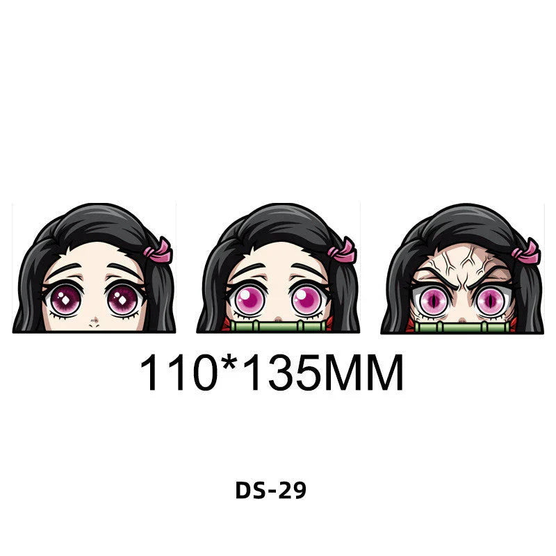 Tanjirou/Nezuko/Zenitsuuu/Inosuke wait A variety of roles 3D variation expression stickers