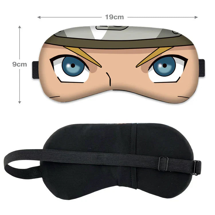 Uzumaki/Sasuke cartoon lovely stereo breathable sleep eyeshade