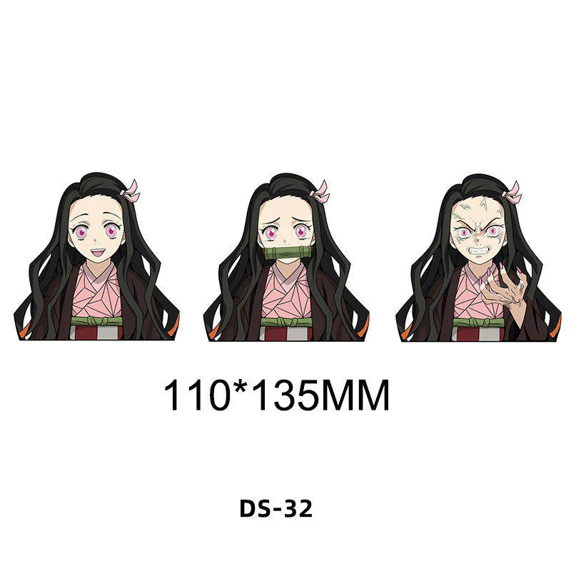 Tanjirou/Nezuko/Zenitsuuu/Inosuke wait A variety of roles 3D variation expression stickers