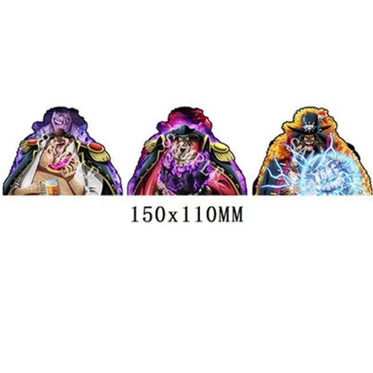 Luffy/Zoro/Nami 3D gradient stickers