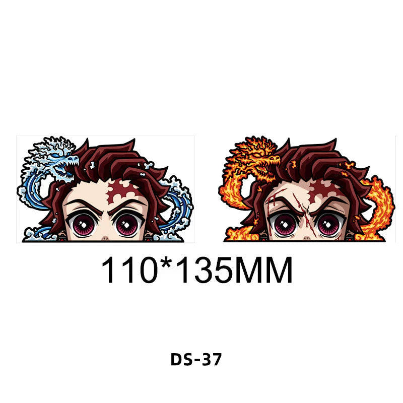 Tanjirou/Nezuko/Zenitsuuu/Inosuke wait A variety of roles 3D variation expression stickers