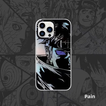 Pain/Kakashi/Obito Apple exquisite Trend Silicone Anti-collision phone case