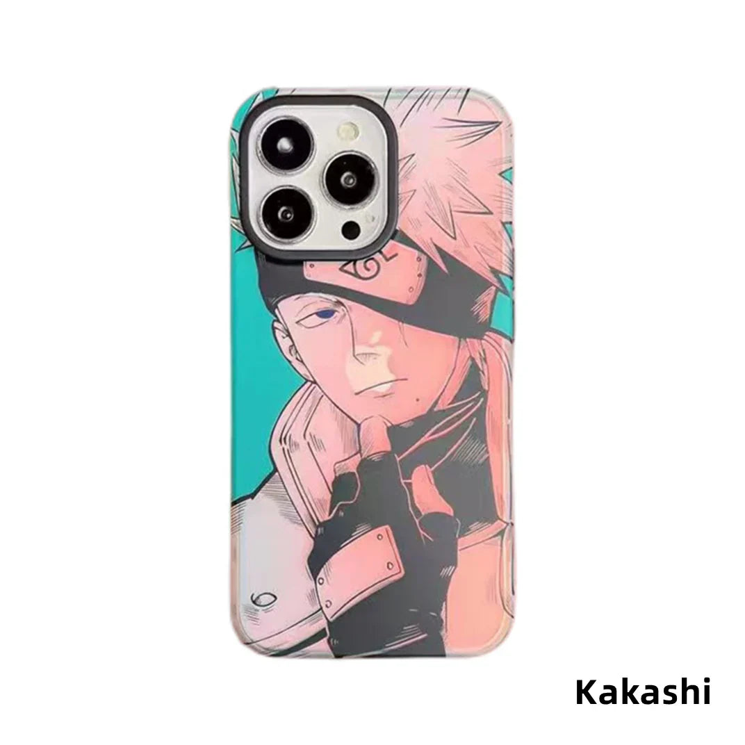 Pain/Uzumaki/Kakashi Apple exquisite Trend Silicone Anti-collision phone case