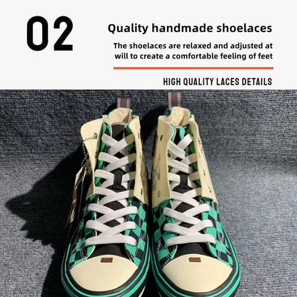 Kamado Tanjirou comfortable Canvas shoes Sports shoes