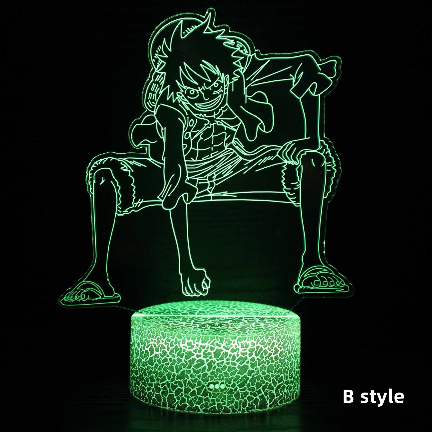 Luffy/Zoro/Sanji Acrylic Panel Character Night Lights