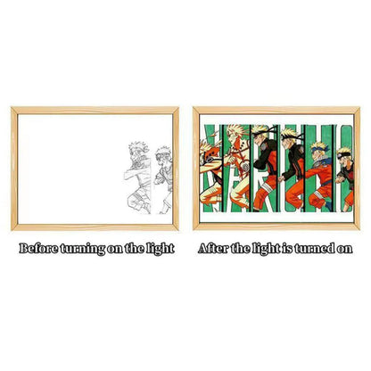 Uzumaki/Sasuke/Kakashi Ninja Picture frame painting decorative tabletop decoration