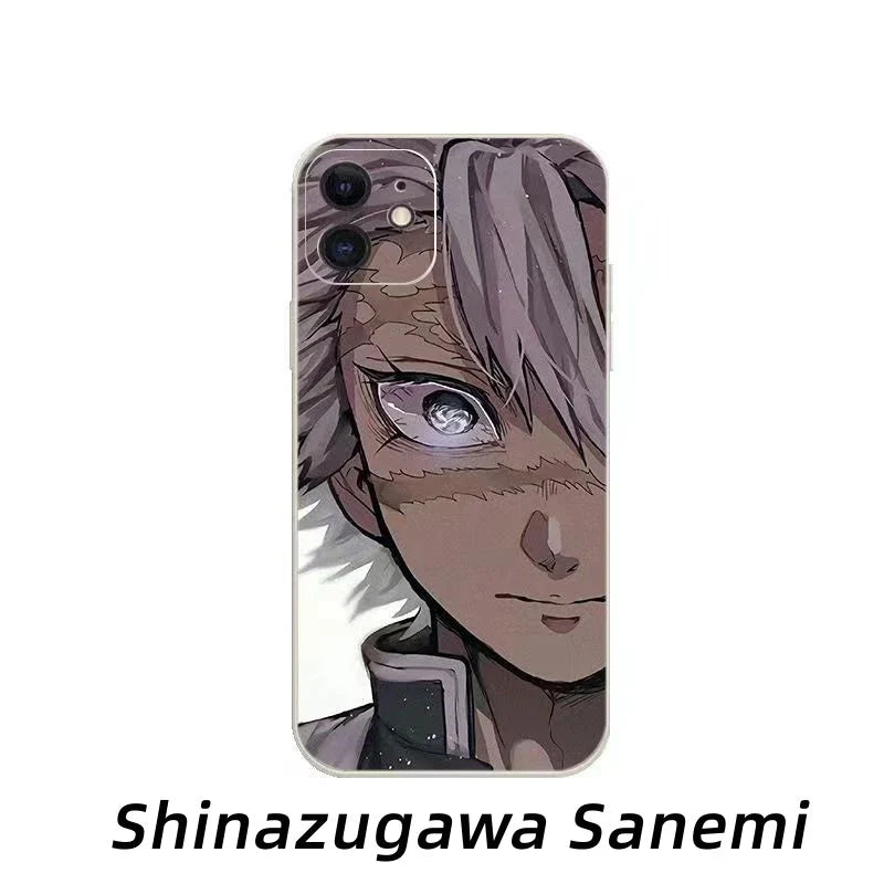 hashira Kyoujurou/Sanemi/Muichirou phone case exquisite trend silicone anti-collision