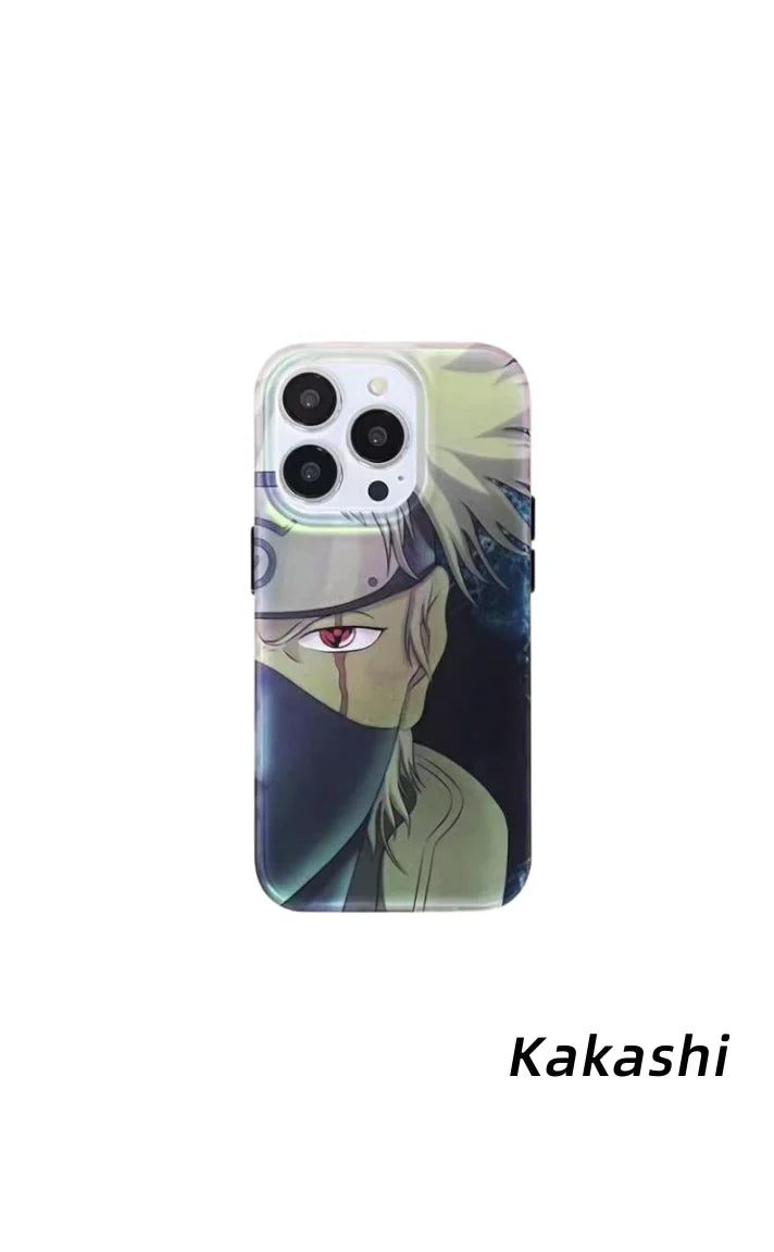 Sasuke/Kakashi iPhone Beautiful Trend silicone anti-collision case