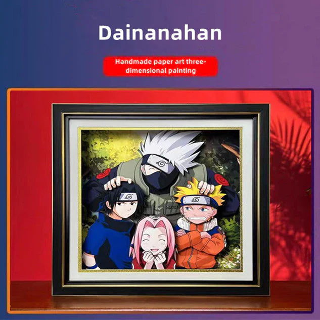 Dainanahan handsome cartoon handicraft 3D drawing