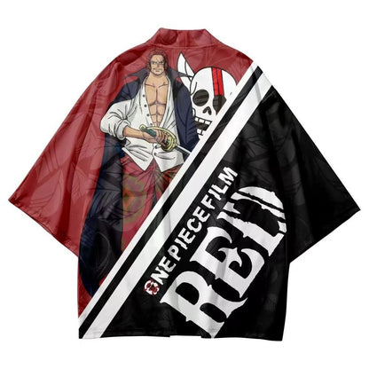 Luffy/Shanks/Law/Hancock/Uta figure printing short sleeve shorts suits