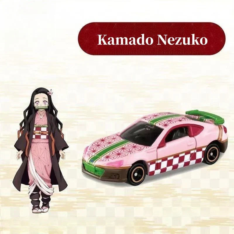 Tanjirou/Nezuko/Zenitsu alloy car model Sports car Jeep Off-road vehicle toy