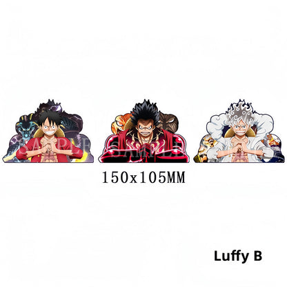 Luffy/Zoro/Nami 3D gradient stickers