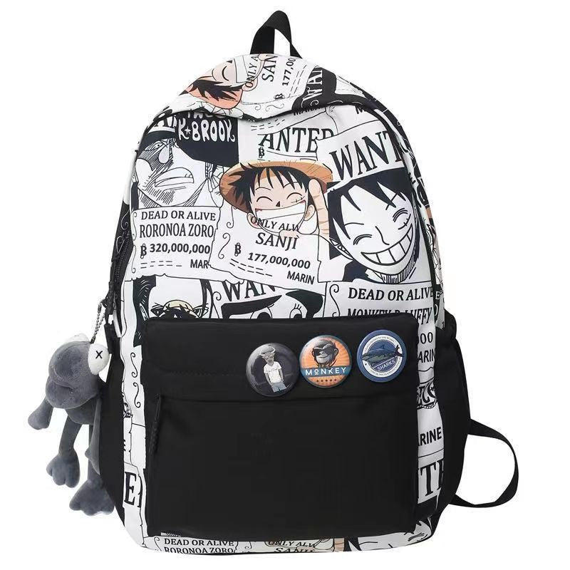 Luffy Sturdy Oversized Capacity Backpack (Suitable for school, travel, work)