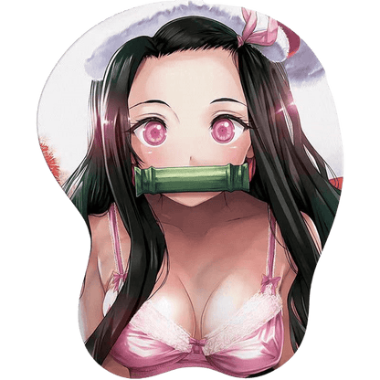 Nezuko Cute, sexy, funny and comfortable silicone mouse pad