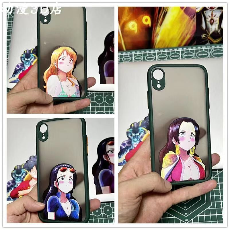 Luffy/Zoro/Nami 3D gradient stickers