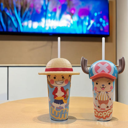 Luffy/Chopper Cola cold drink cup