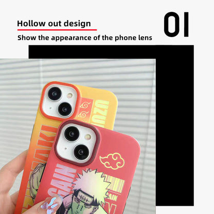 Pain/Uzumaki Apple exquisite Trend Silicone Anti-collision phone case