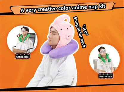 Shenron/Majin Buu nap pillow lie sleep pillow office pillow lie lie sleep pillow eye mask