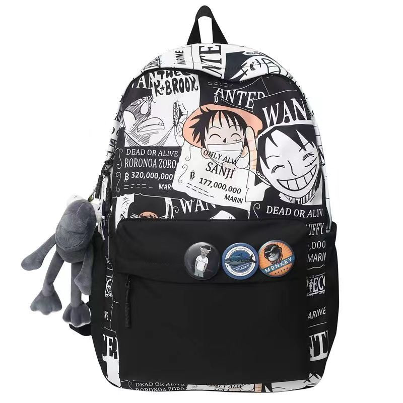 Luffy Sturdy Oversized Capacity Backpack (Suitable for school, travel, work)