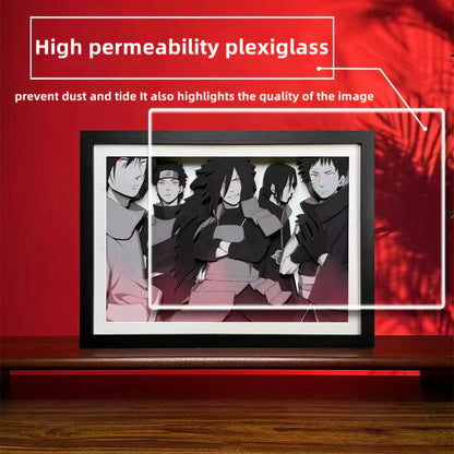 Sasuke/Itachi handsome cartoon handicraft 3D drawing