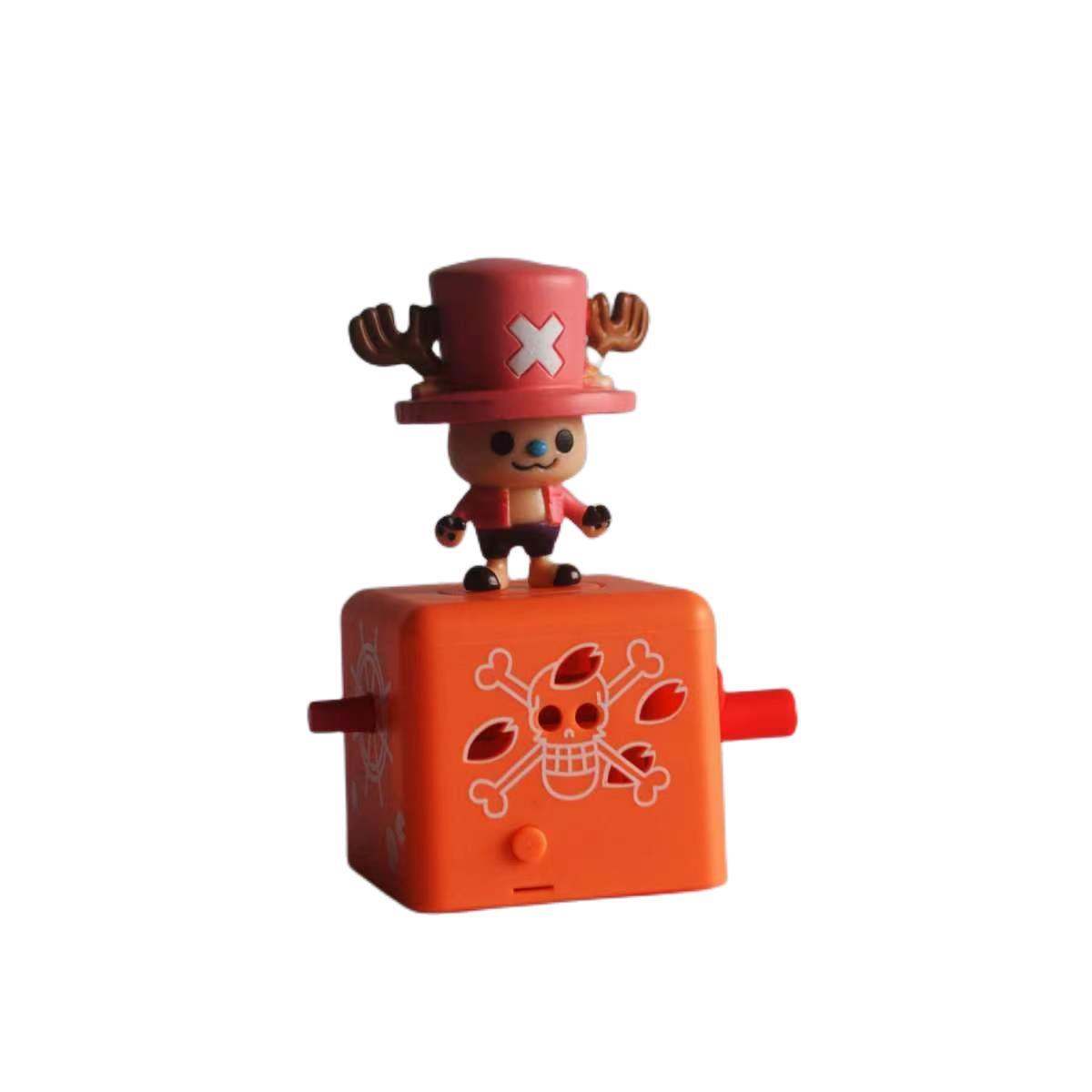 Luffy/Zoro/Chopper character doll music box