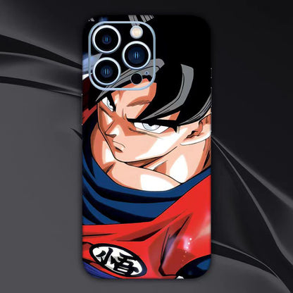 Son Goku iPhone Back Case Character Pattern Sticker