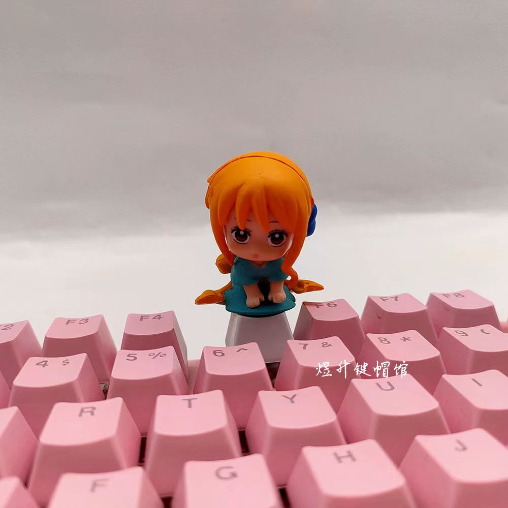 Luffy/Zoro/Nami Character doll mechanical keyboard keycap