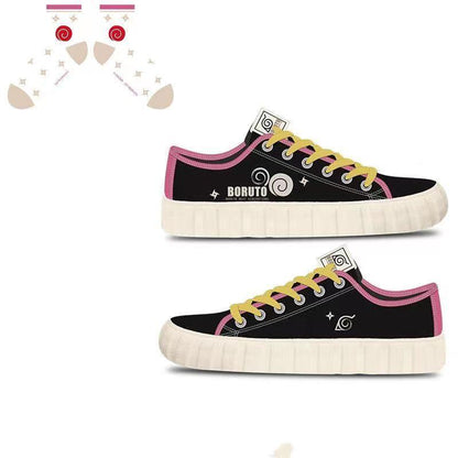 Uzumaki comfortable casual canvas shoes