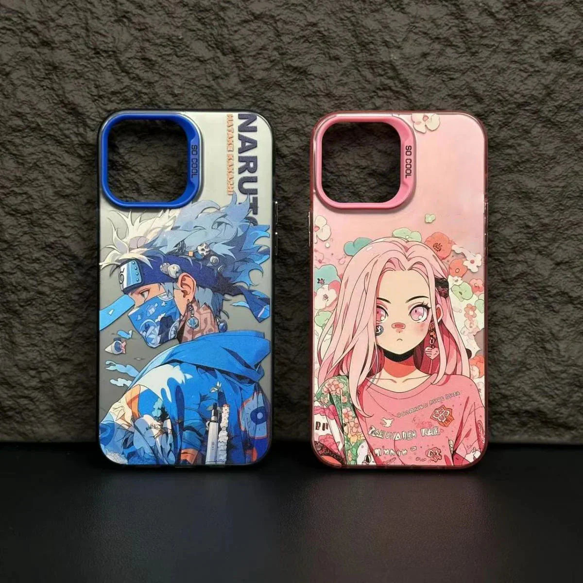 Popular mobile anime characters such , Kakashi, mobile phone more eye-catching.