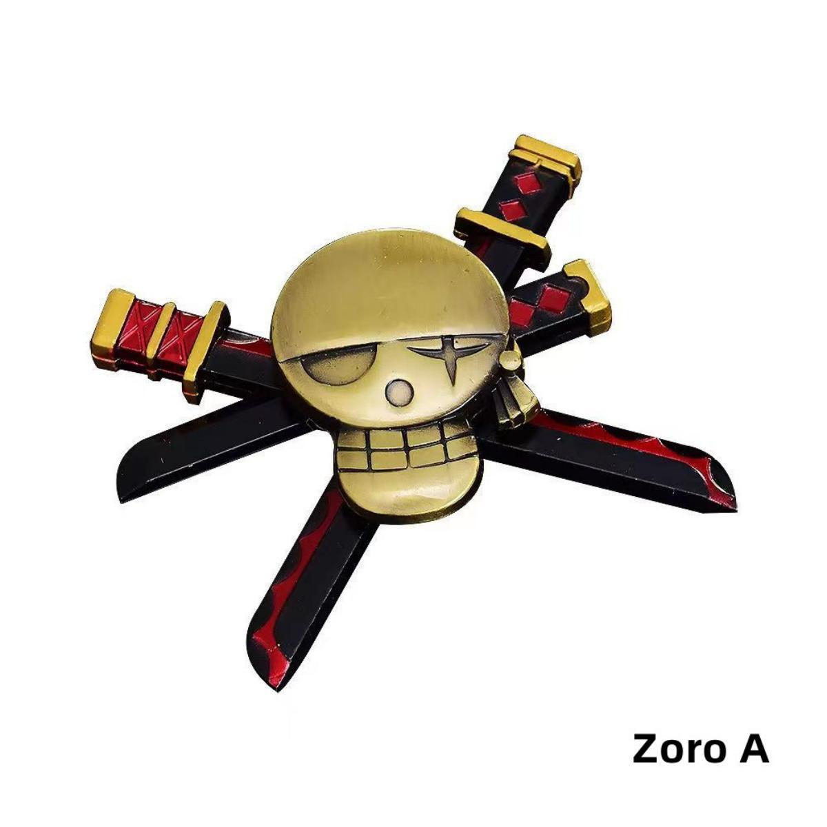 Luffy/Zoro/Robin fidget spinner decompression toy