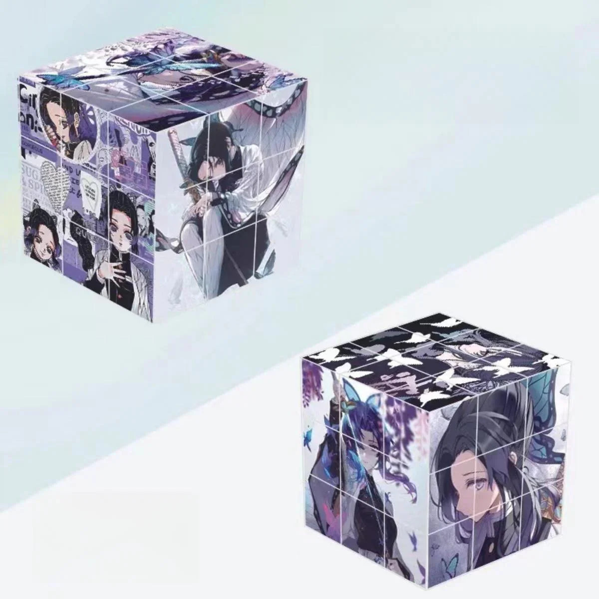 Tanjiro series puzzle cube can be used to decorate the table while exercising the hands-on ability.