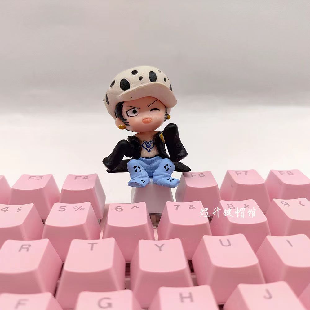 Luffy/Zoro/Nami Character doll mechanical keyboard keycap