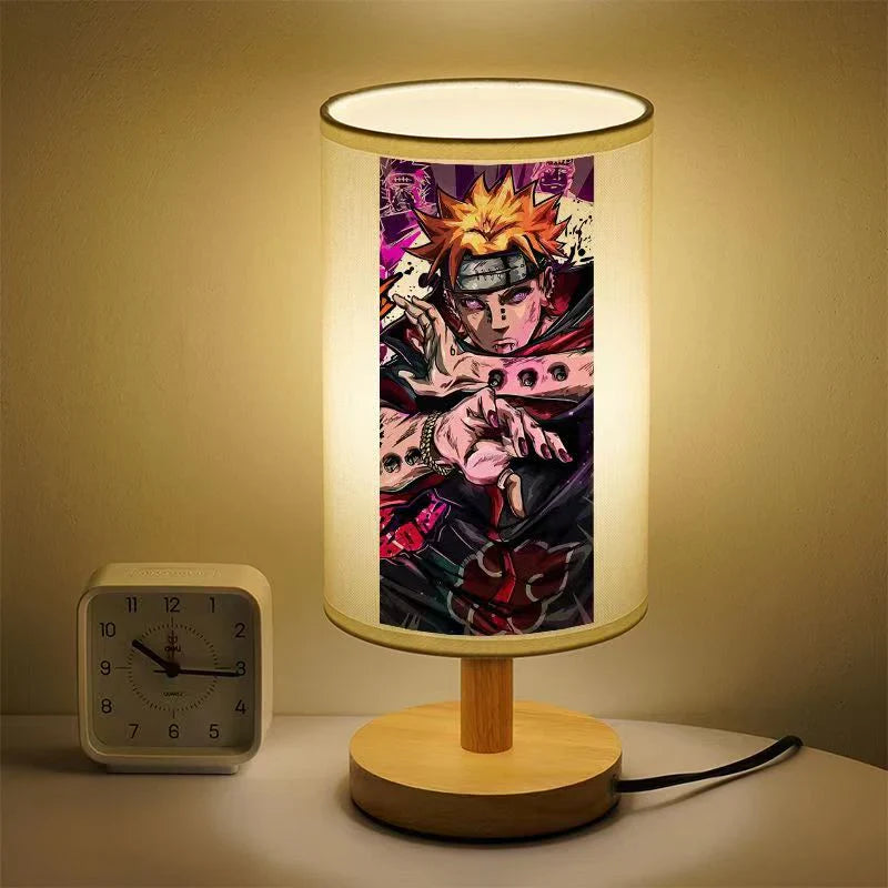 Kakashi/Obito/Pain small table lamp led lamp eye protection warm lamp