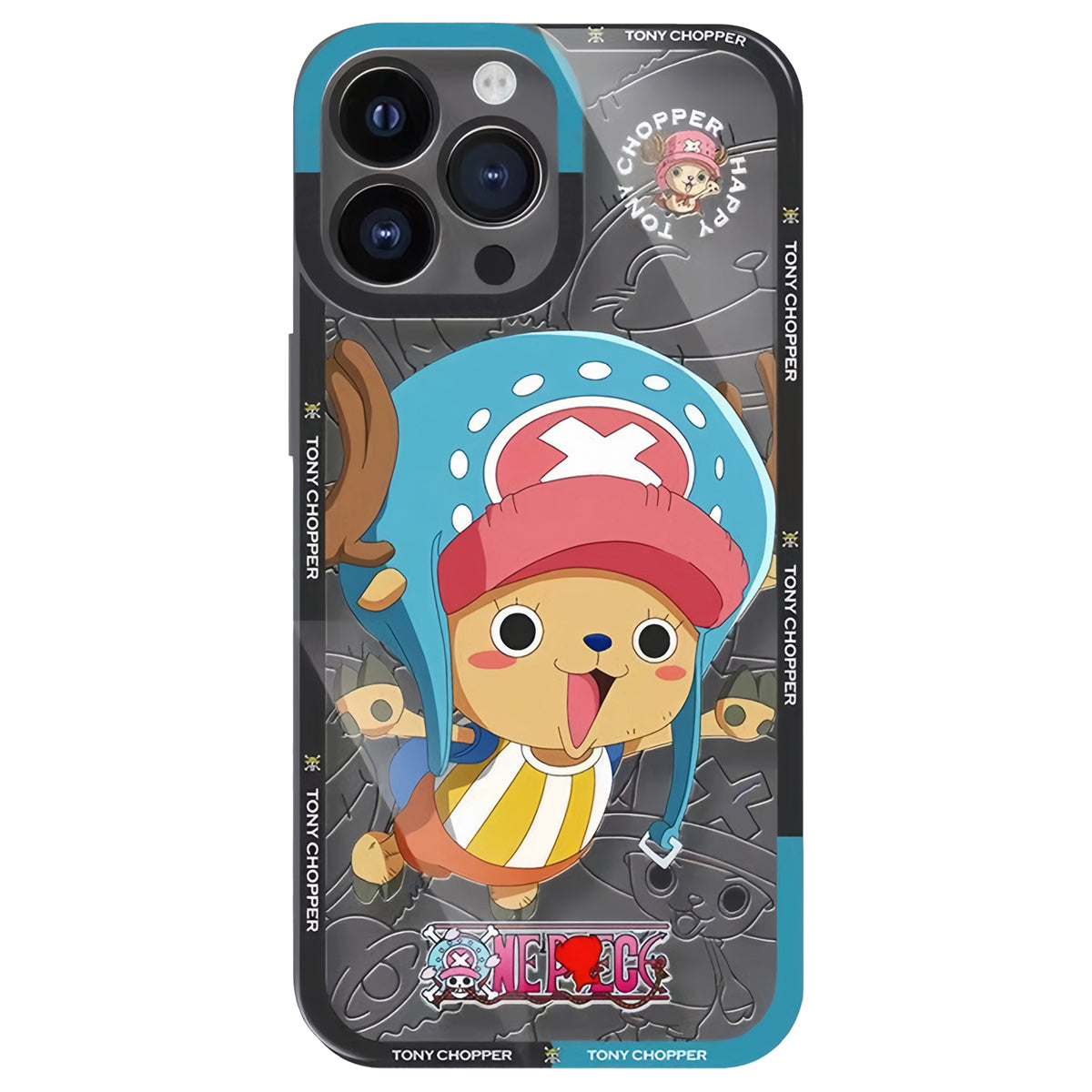 Luffy/Zoro/Ace iPhone silicone crash-resistant phone case